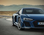 2019 Audi R8 Coupe (Color: Ascari Blue Metallic) Front Wallpapers 150x120