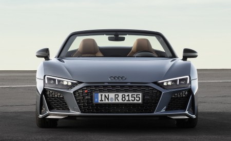 2019 Audi R8 Spyder (Color: Kemora Gray Metallic) Front Wallpapers 450x275 (34)