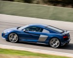 2019 Audi R8 V10 Coupe (Color: Ascari Blue Metallic) Side Wallpapers 150x120
