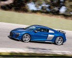 2019 Audi R8 V10 Coupe (Color: Ascari Blue Metallic) Side Wallpapers 150x120