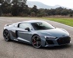 2019 Audi R8 V10 Coupe (Color: Kemora Gray Metallic) Front Three-Quarter Wallpapers 150x120