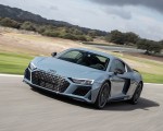 2019 Audi R8 V10 Coupe (Color: Kemora Gray Metallic) Front Three-Quarter Wallpapers 150x120