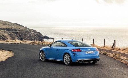 2019 Audi TTS Coupe (Color: Turbo Blue) Rear Three-Quarter Wallpapers 450x275 (23)