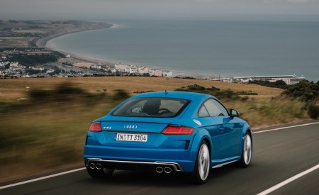2019 Audi TTS Coupe (Color: Turbo Blue) Rear Three-Quarter Wallpapers 450x275 (20)