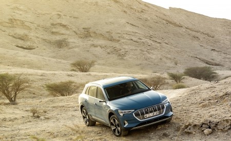 2019 Audi e-tron (Color: Antigua Blue) Front Wallpapers 450x275 (80)