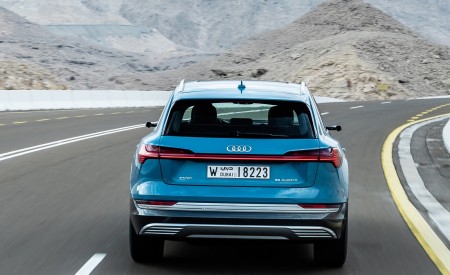2019 Audi e-tron (Color: Antigua Blue) Rear Wallpapers 450x275 (62)