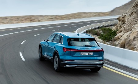 2019 Audi e-tron (Color: Antigua Blue) Rear Wallpapers 450x275 (73)