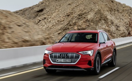 2019 Audi e-tron (Color: Catalunya Red) Front Wallpapers 450x275 (9)
