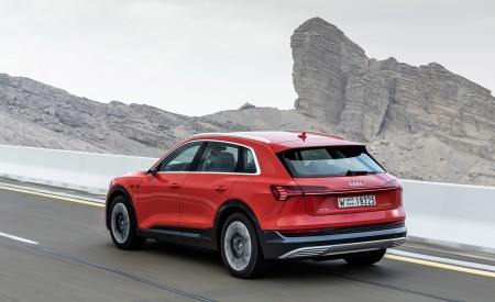 2019 Audi e-tron (Color: Catalunya Red) Rear Wallpapers 450x275 (23)