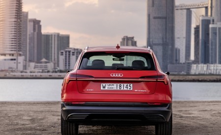 2019 Audi e-tron (Color: Catalunya Red) Rear Wallpapers 450x275 (44)