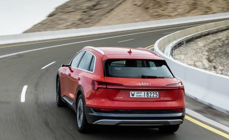 2019 Audi e-tron (Color: Catalunya Red) Rear Wallpapers 450x275 (24)