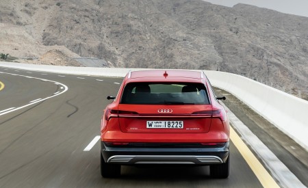 2019 Audi e-tron (Color: Catalunya Red) Rear Wallpapers 450x275 (12)