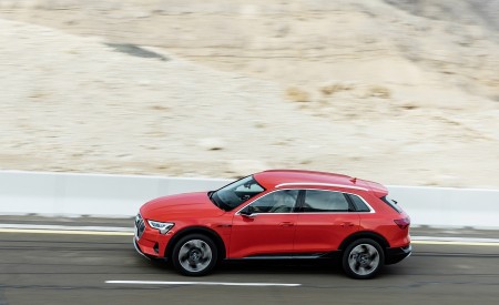 2019 Audi e-tron (Color: Catalunya Red) Side Wallpapers 450x275 (33)