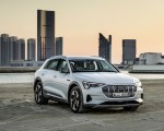 2019 Audi e-tron (Color: Glacier White) Front Three-Quarter Wallpapers 150x120