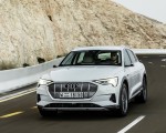 2019 Audi e-tron (Color: Glacier White) Front Three-Quarter Wallpapers 150x120