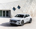 2019 Audi e-tron (Color: Glacier White) Front Three-Quarter Wallpapers 150x120
