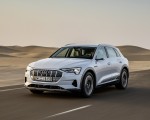 2019 Audi e-tron (Color: Glacier White) Front Three-Quarter Wallpapers 150x120