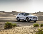 2019 Audi e-tron (Color: Glacier White) Front Three-Quarter Wallpapers 150x120