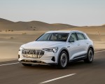 2019 Audi e-tron (Color: Glacier White) Front Three-Quarter Wallpapers 150x120