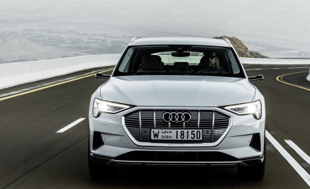 2019 Audi e-tron (Color: Glacier White) Front Wallpapers 450x275 (199)
