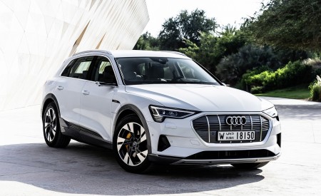 2019 Audi e-tron (Color: Glacier White) Front Wallpapers 450x275 (216)