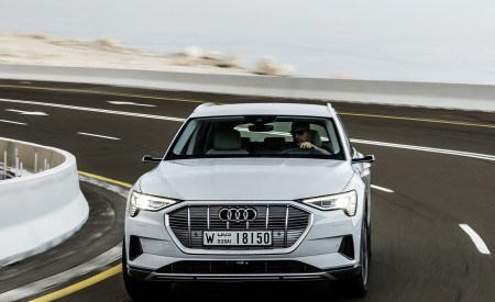 2019 Audi e-tron (Color: Glacier White) Front Wallpapers 450x275 (201)