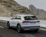 2019 Audi e-tron (Color: Glacier White) Rear Three-Quarter Wallpapers 150x120
