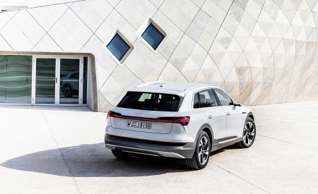 2019 Audi e-tron (Color: Glacier White) Rear Wallpapers 450x275 (219)