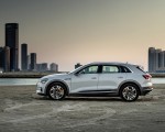 2019 Audi e-tron (Color: Glacier White) Side Wallpapers 150x120