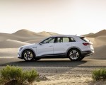 2019 Audi e-tron (Color: Glacier White) Side Wallpapers 150x120