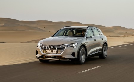 2019 Audi e-tron (Color: Siam Beige) Front Three-Quarter Wallpapers 450x275 (151)
