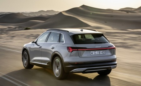 2019 Audi e-tron (Color: Siam Beige) Rear Three-Quarter Wallpapers 450x275 (144)