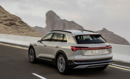 2019 Audi e-tron (Color: Siam Beige) Rear Three-Quarter Wallpapers 450x275 (145)
