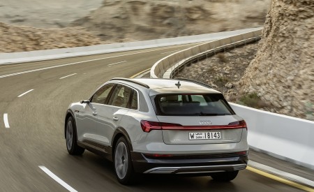2019 Audi e-tron (Color: Siam Beige) Rear Three-Quarter Wallpapers 450x275 (154)