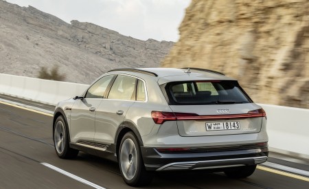 2019 Audi e-tron (Color: Siam Beige) Rear Three-Quarter Wallpapers 450x275 (146)