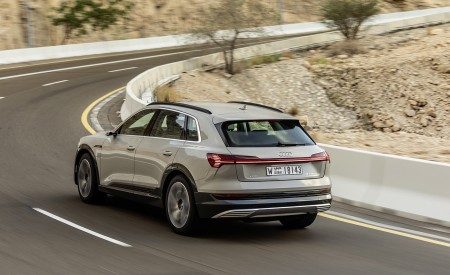 2019 Audi e-tron (Color: Siam Beige) Rear Three-Quarter Wallpapers 450x275 (147)