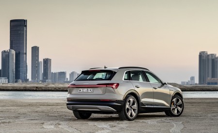 2019 Audi e-tron (Color: Siam Beige) Rear Three-Quarter Wallpapers 450x275 (172)