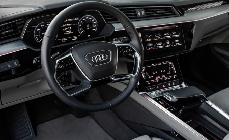 2019 Audi e-tron Interior Steering Wheel Wallpapers 450x275 (50)