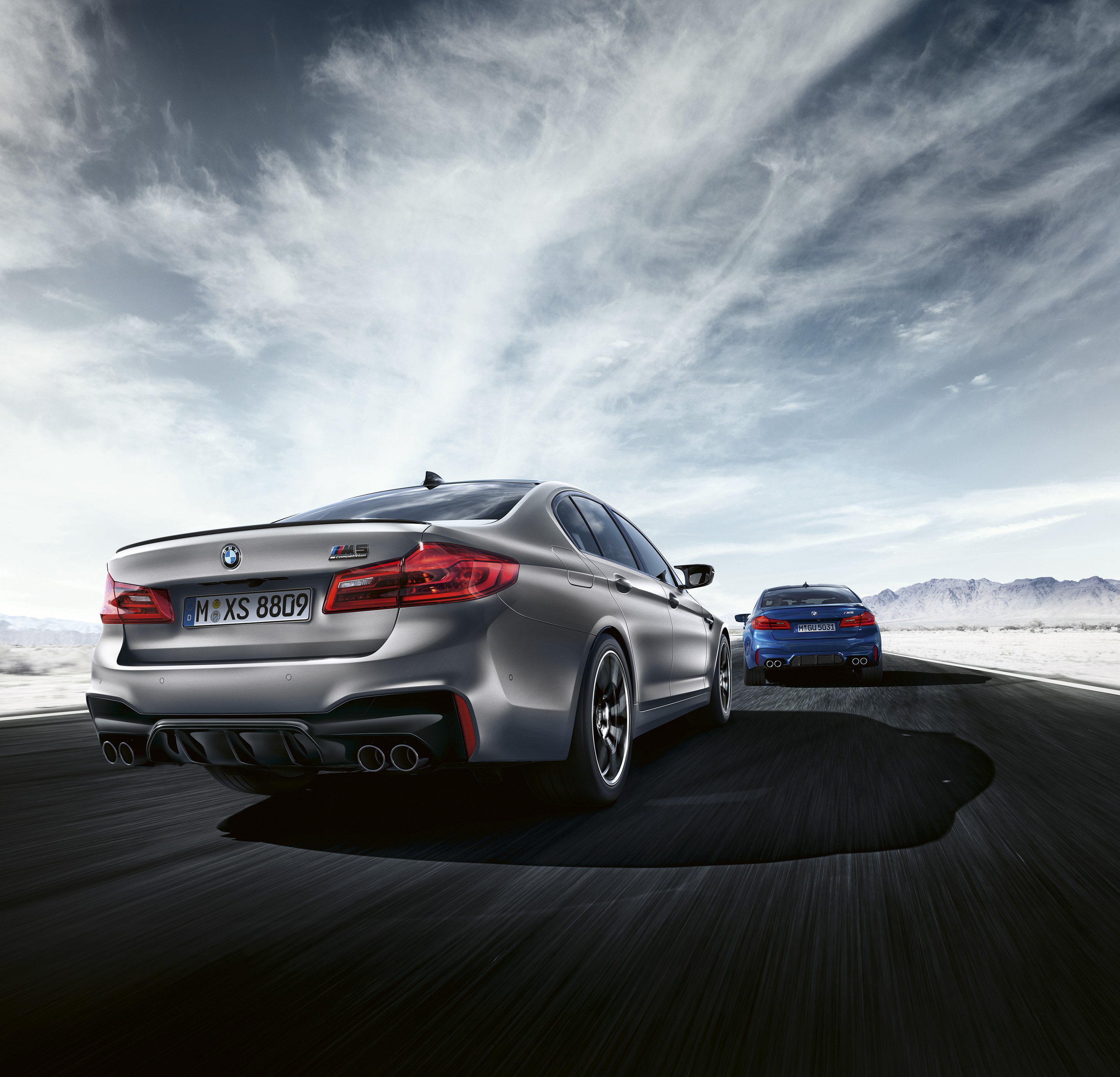 2019 BMW M5 Competition Rear Three-Quarter Wallpapers (8)