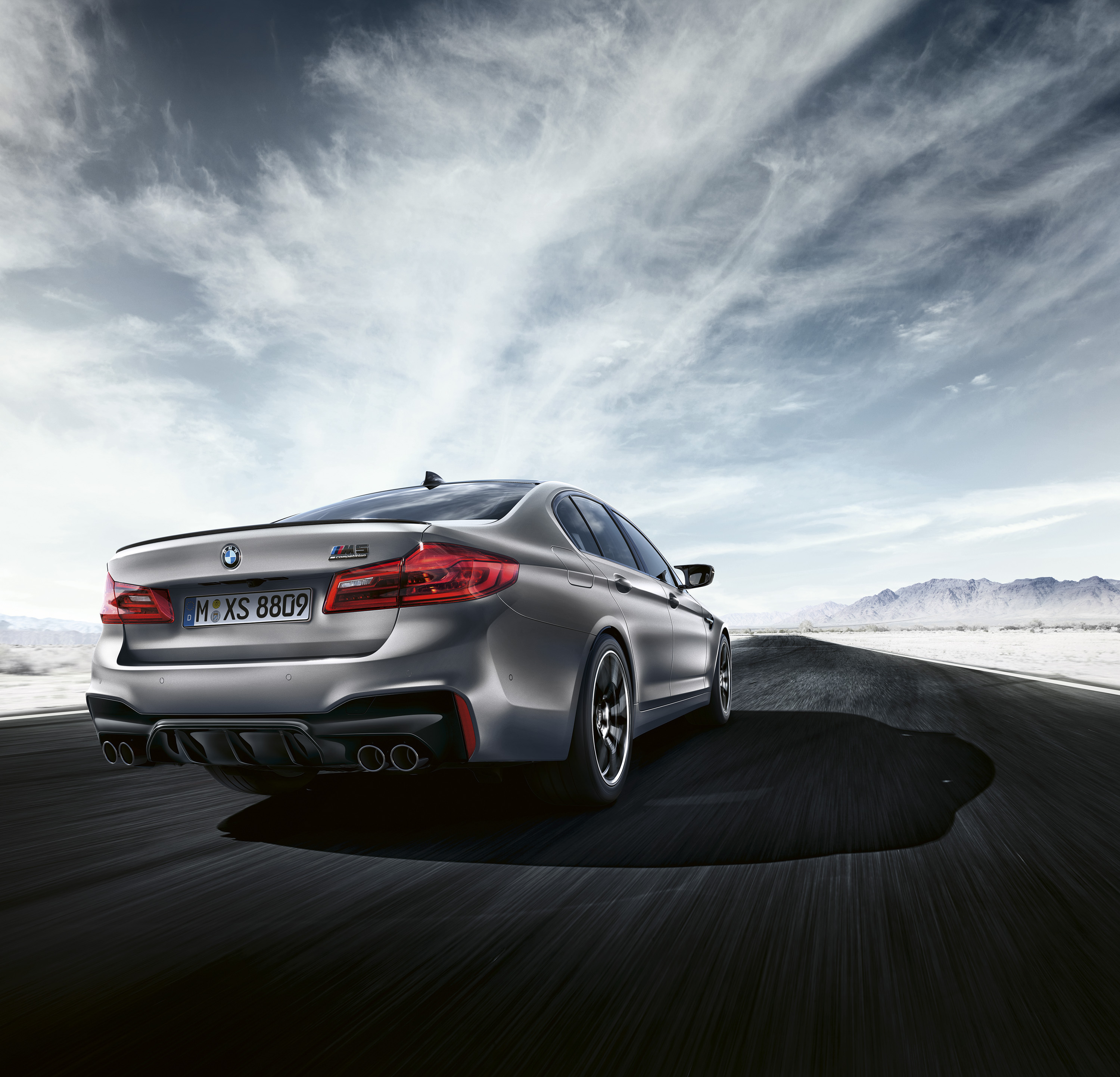 2019 BMW M5 Competition Rear Three-Quarter Wallpapers (9)