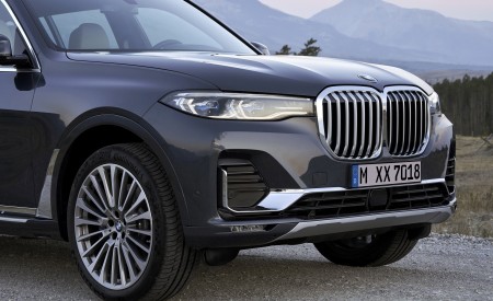 2019 BMW X7 (Color: Arctic Grey) Detail Wallpapers 450x275 (27)