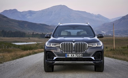 2019 BMW X7 (Color: Arctic Grey) Front Wallpapers 450x275 (22)