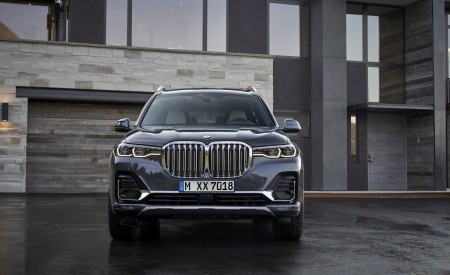 2019 BMW X7 (Color: Arctic Grey) Front Wallpapers 450x275 (16)