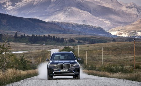 2019 BMW X7 (Color: Arctic Grey) Front Wallpapers 450x275 (3)