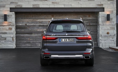 2019 BMW X7 (Color: Arctic Grey) Rear Wallpapers 450x275 (19)