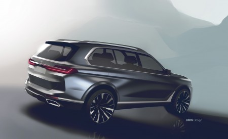 2019 BMW X7 Design Sketch Wallpapers 450x275 (66)