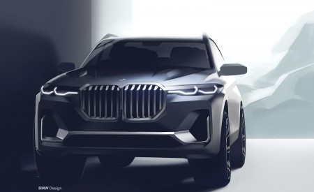 2019 BMW X7 Design Sketch Wallpapers 450x275 (67)