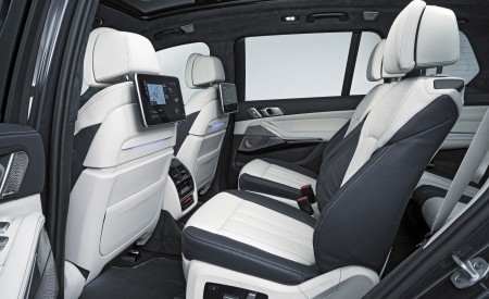 2019 BMW X7 Interior Rear Seats Wallpapers 450x275 (47)