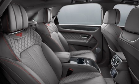 2019 Bentley Bentayga V8 Interior Rear Seats Wallpapers 450x275 (34)