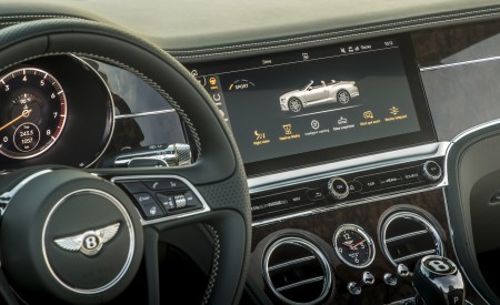 2019 Bentley Continental GT Convertible Central Console Wallpapers 450x275 (61)